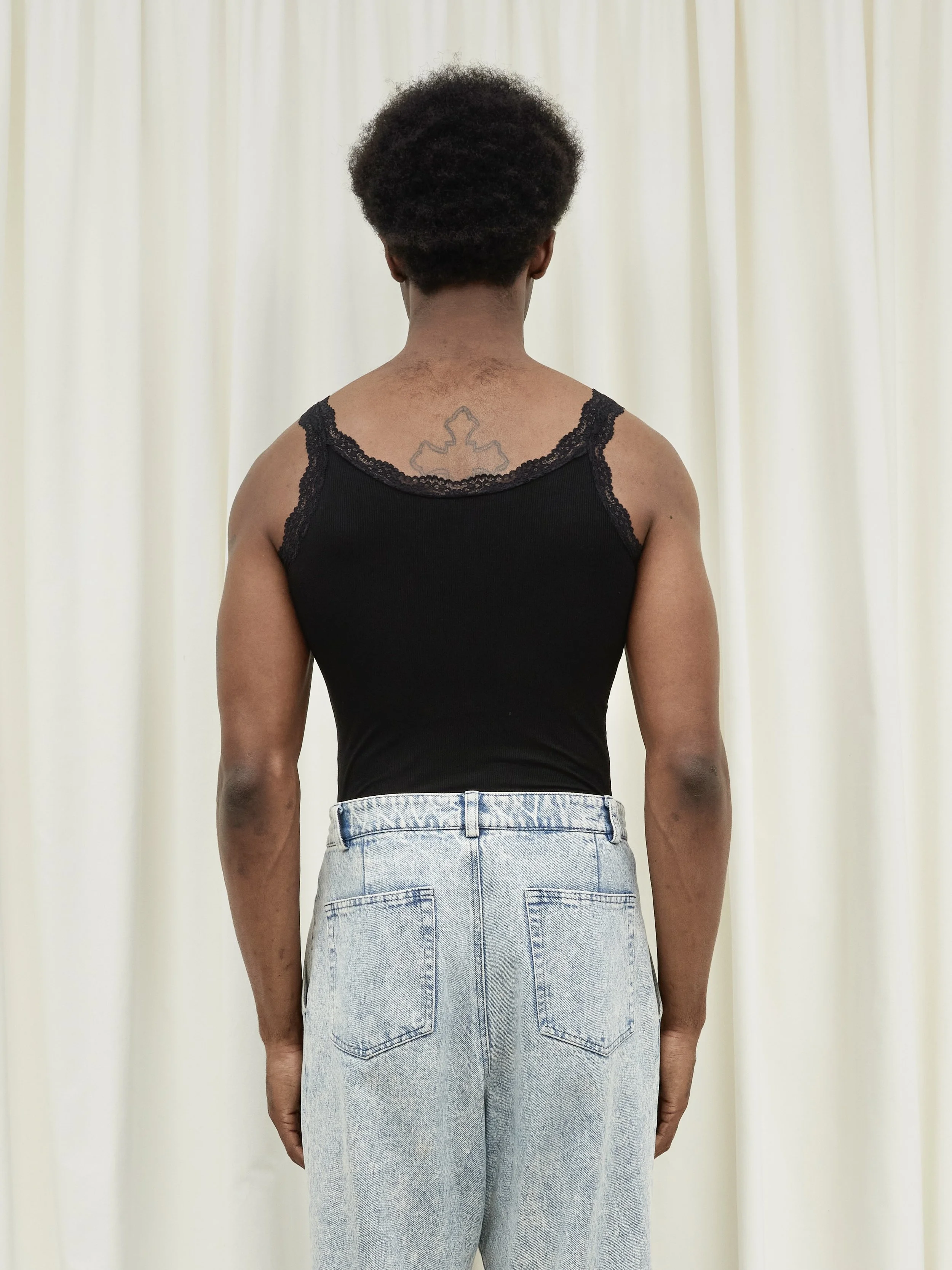 Flo Lace Trim Tank Top — Tanner Fletcher